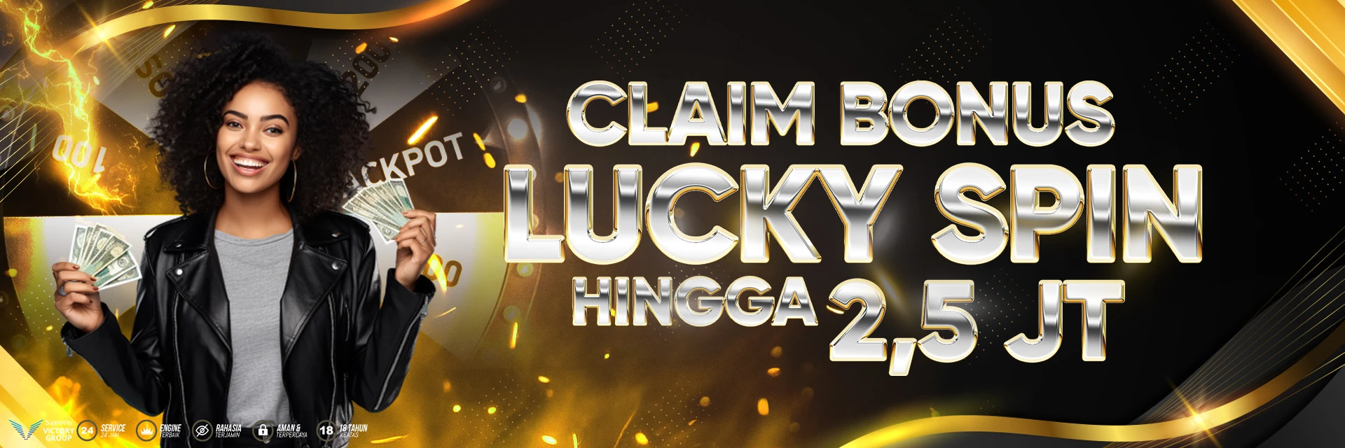 LUCKY SPIN WHEEL UNTUK SELURUH PLAYER BONUS33